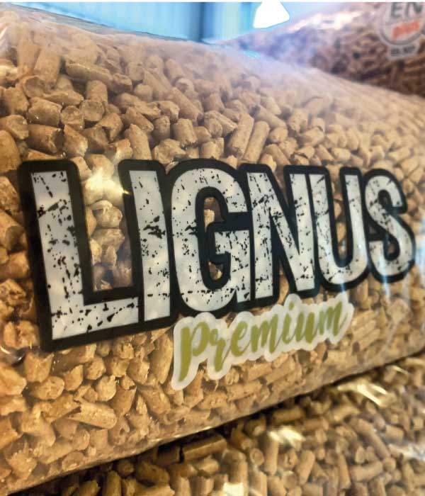 Los mejores pellets gallegos en Lignus. Calidad superior, sostenibilidad y transporte seguro.